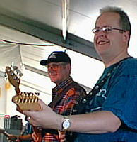 Allan Tomkins (left) and Bob Howe