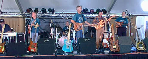 Mick Hamilton, Keith Glass and the Tomkins band