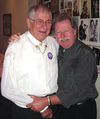 Geoff Mack with Lucky Starr