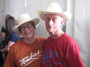 Barbara Tomkins and Gary Brown